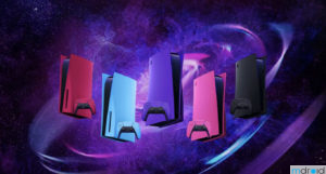 索尼推出多彩PS5主机面板与手柄