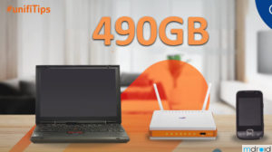 Unifi用户每月平均使用490GB Data