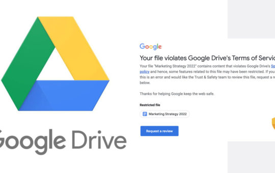 Google Drive新规