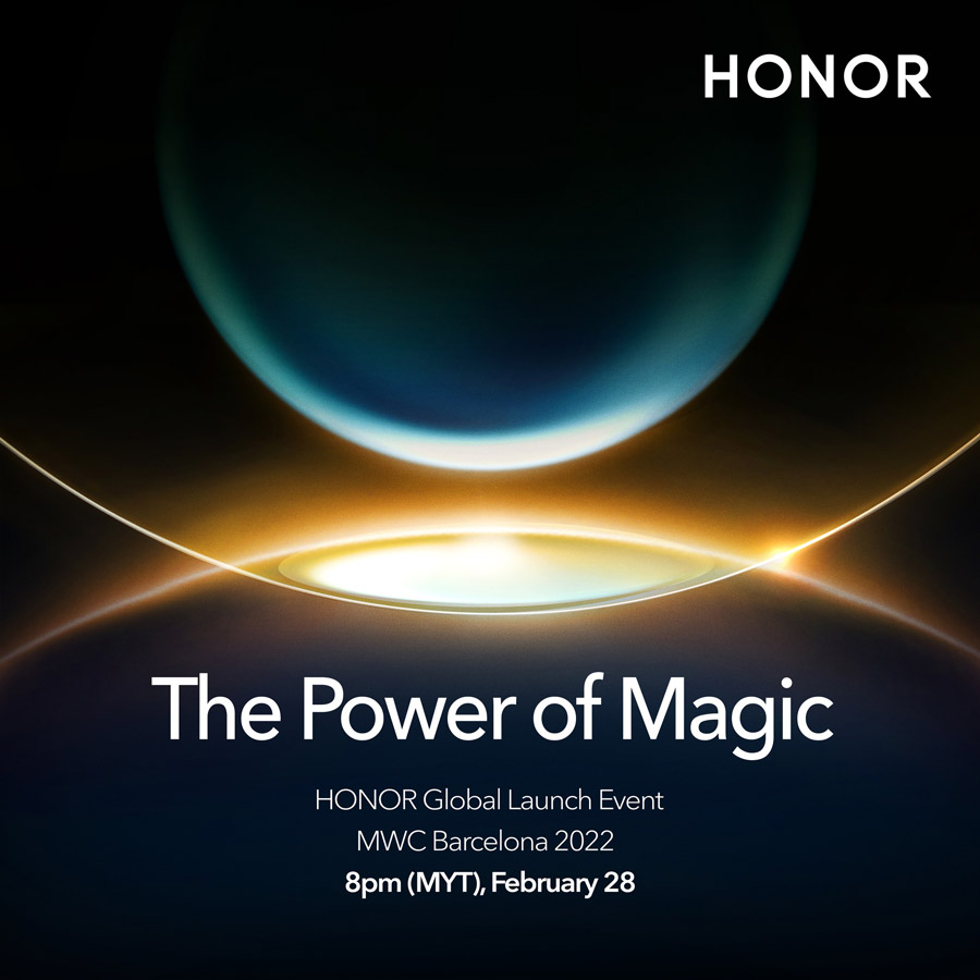 HONOR将于2月28日举办Magic新品发布会