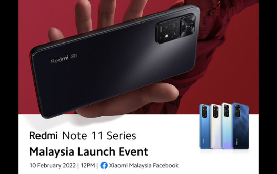 大马Redmi Note 11系列将于2月10日发布