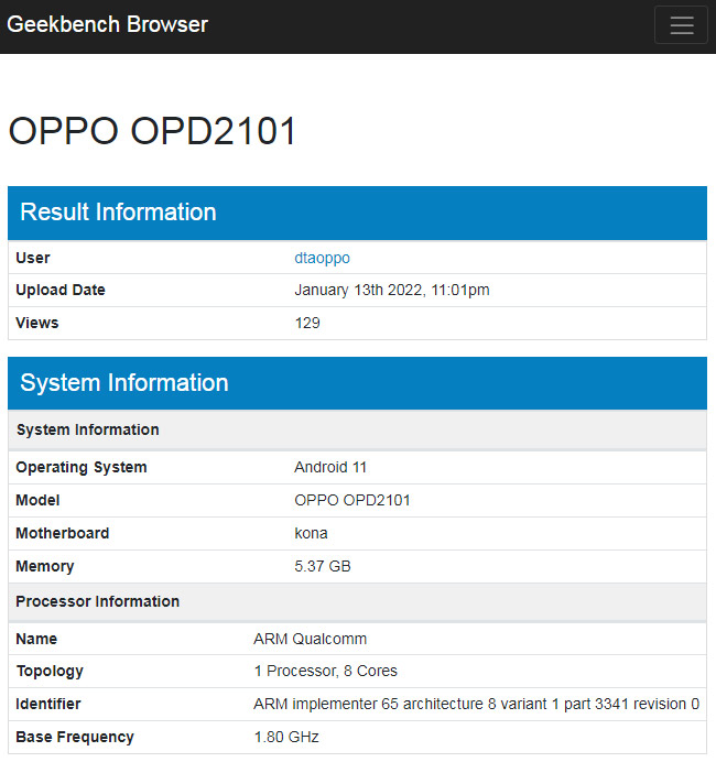 OPPO Pad处理器曝光