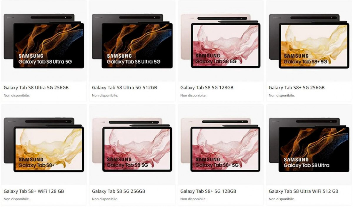 三星Galaxy Tab S8全系主要规格配置曝光！ 1