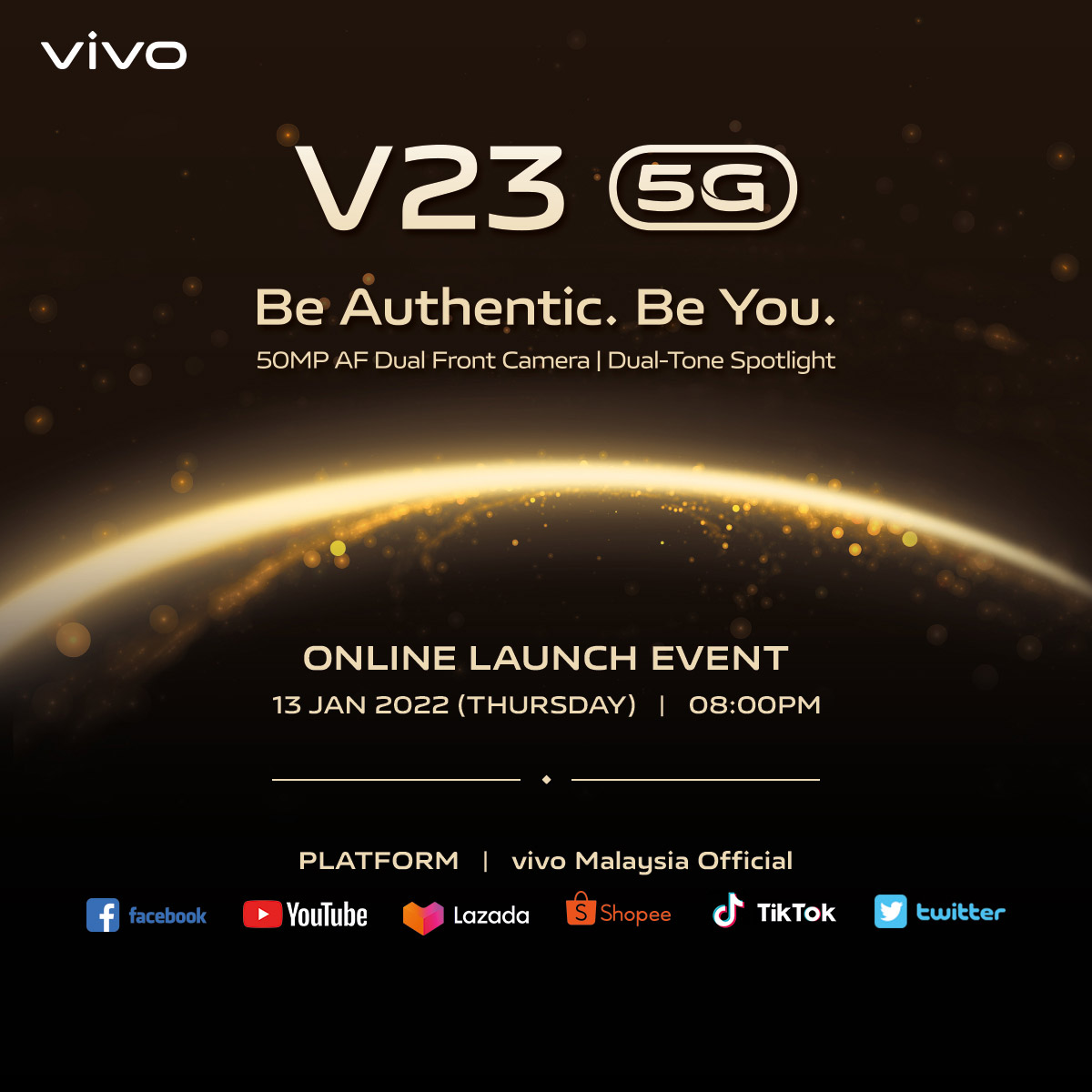 大马vivo V23 5G将于1月13日发布！ 1