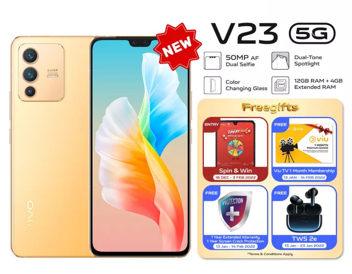 大马 vivo V23 5G 发布，售价RM2099！ 11