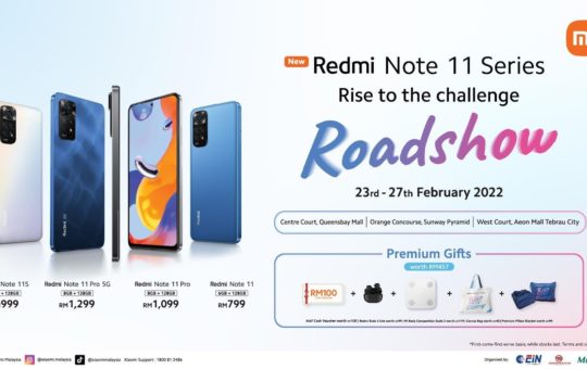 Redmi Note 11 系列路演：买手机送价值RM457赠品 8