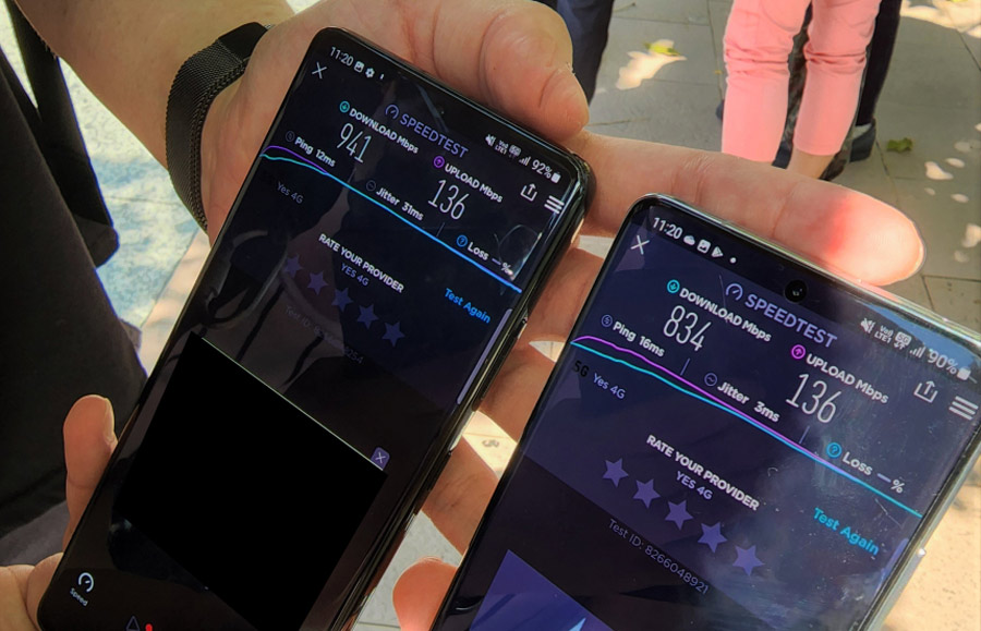 三星Galaxy S21系列升级固件后已可连接5G