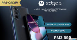 大马moto edge 30 Pro开启预购