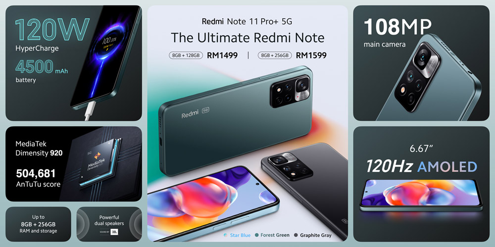 Redmi Note 11 Pro+ 5G即将开卖：首销RM1399起！ 7