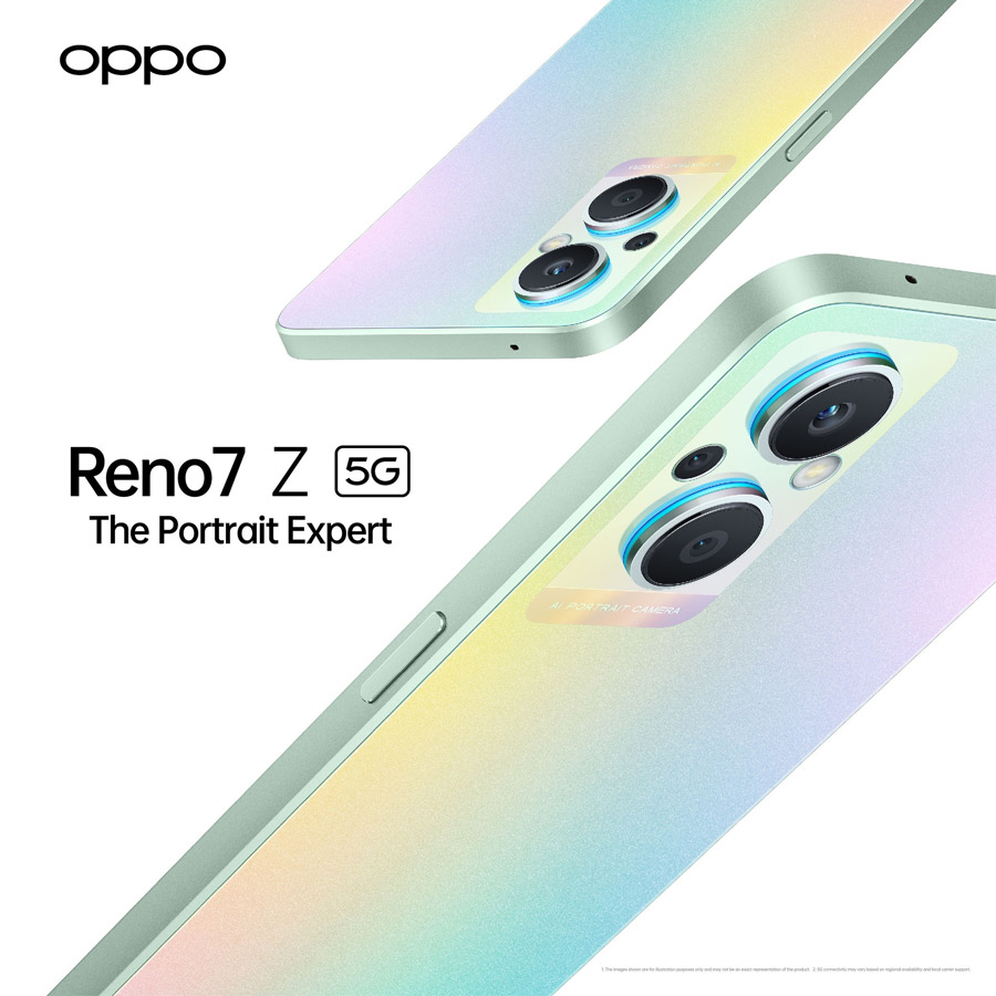 大马OPPO Reno7 Z 5G将于3月29日发布