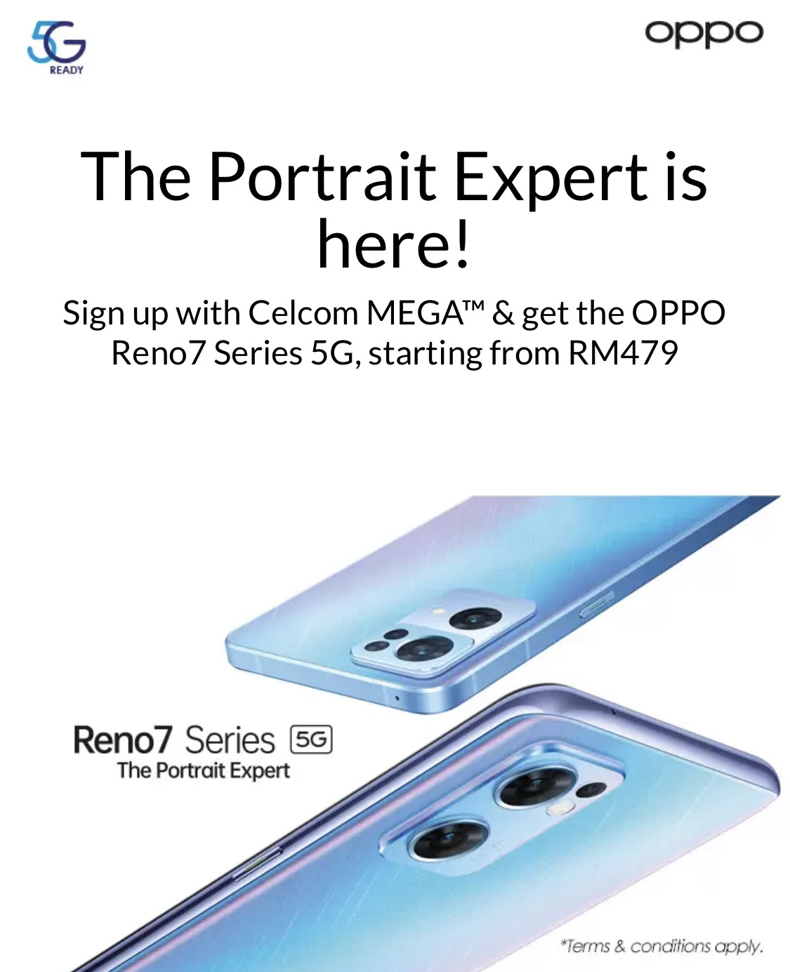 OPPO Reno7系列5G现可在Celcom