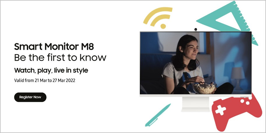 大马Samsung M8 Smart Monitor开放预约 2