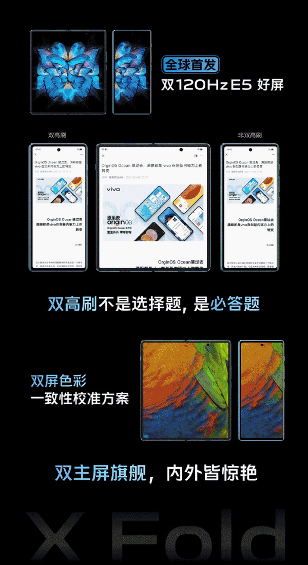 vivo X Fold折屏旗舰发布，售价约RM5977起！ 2