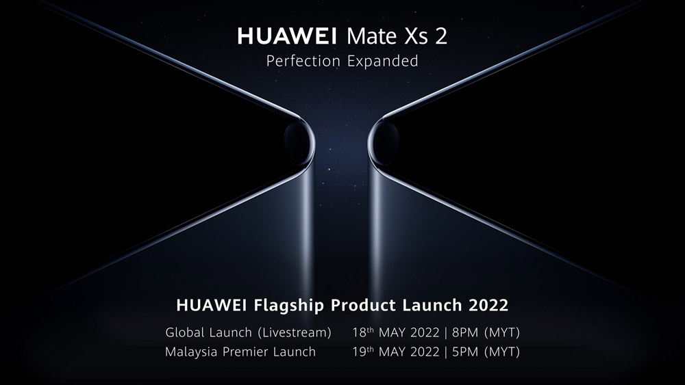 大马华为Mate Xs 2将于5月19日发布