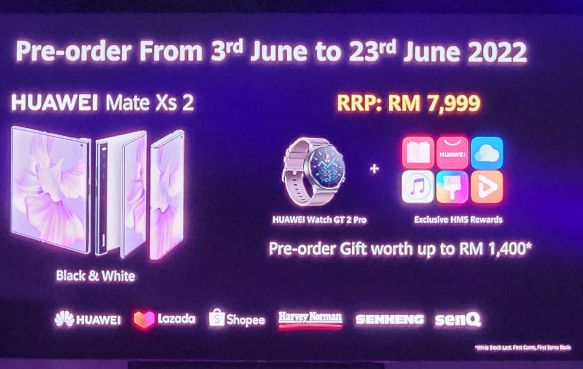 大马华为Mate Xs 2发布，售价RM7999！ 5