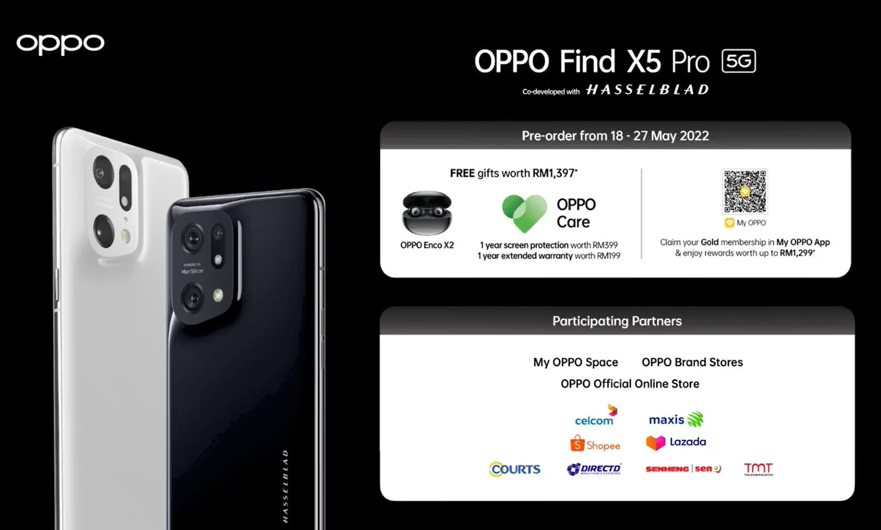 大马OPPO Find X5 Pro发布，预购送高达RM1726赠品！ 10