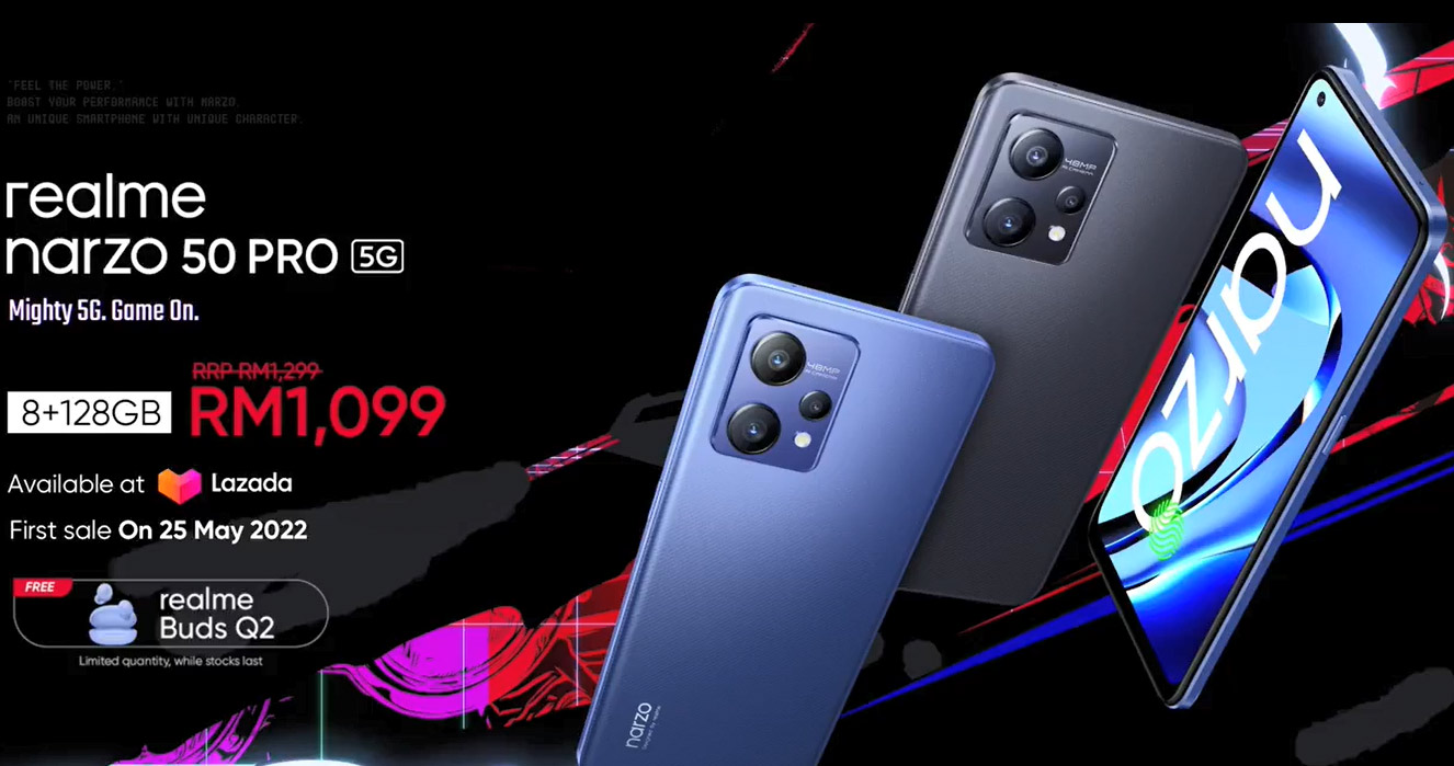 大马realme narzo 50 5G系列发布，首销价RM899起！ 8