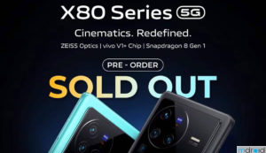 大马vivo X80系列预售24小时内售罄