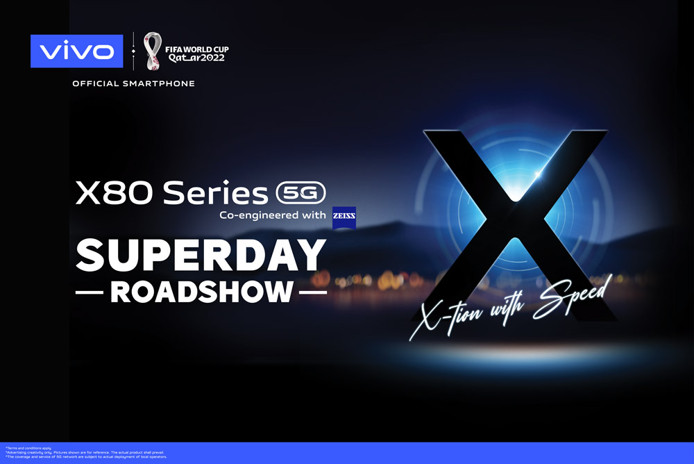 vivo X80系列超级品牌日路演：手机折扣高达50%！ 1