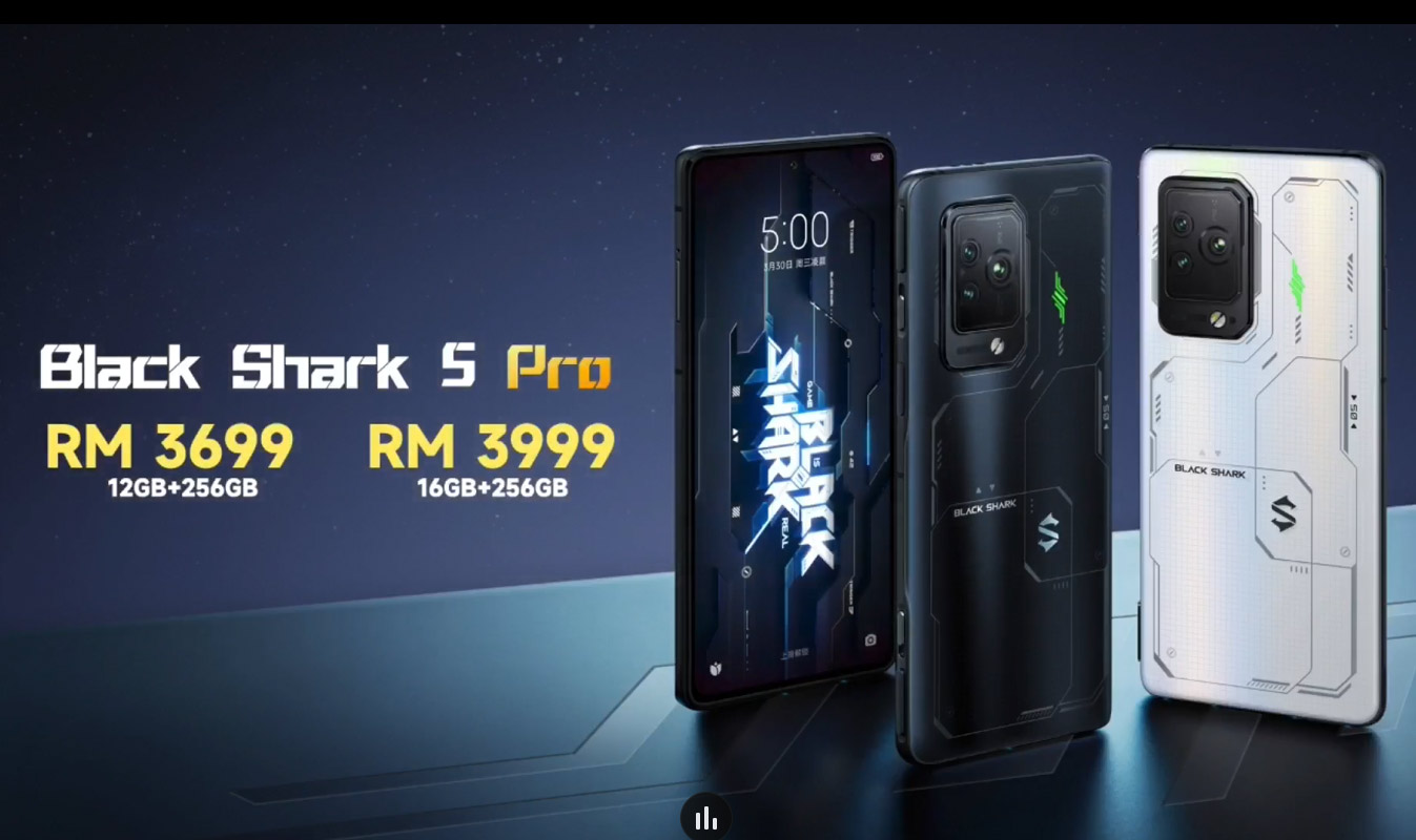 大马Black Shark 5系列发布，售价RM2299起！ 1