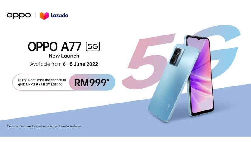 大马OPPO A77 5G发布：售价RM1199！ 6