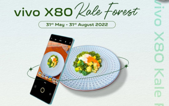 vivo X80 Kale Forest现可在Kubis