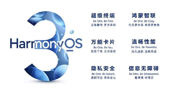 华为HarmonyOS 3发布