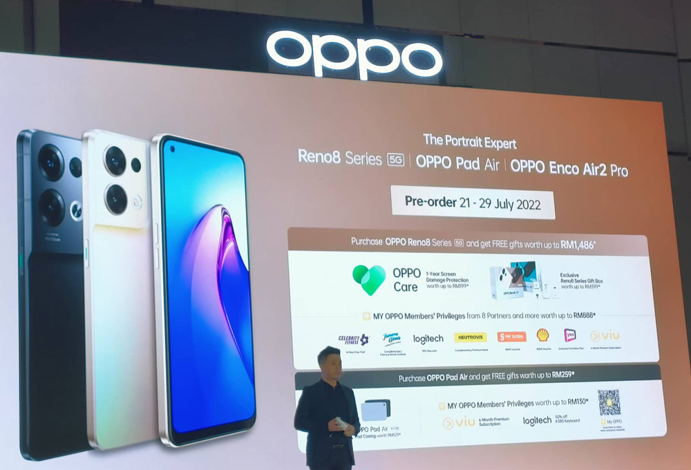 大马OPPO Reno8系列发布，售价RM2399起！ 3