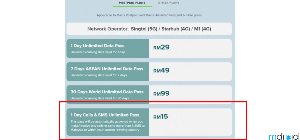 想免RM15漫游费？Maxis建议用户转成预付配套！ 1