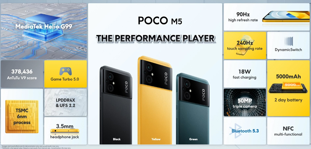POCO M5、M5s发布：早鸟价RM599起！ 2
