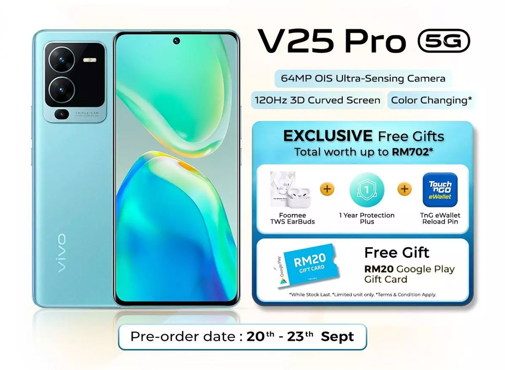 大马vivo V25 Pro将于9月20日发布！ 1