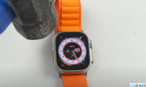 Apple Watch Ultra vs 铁锤