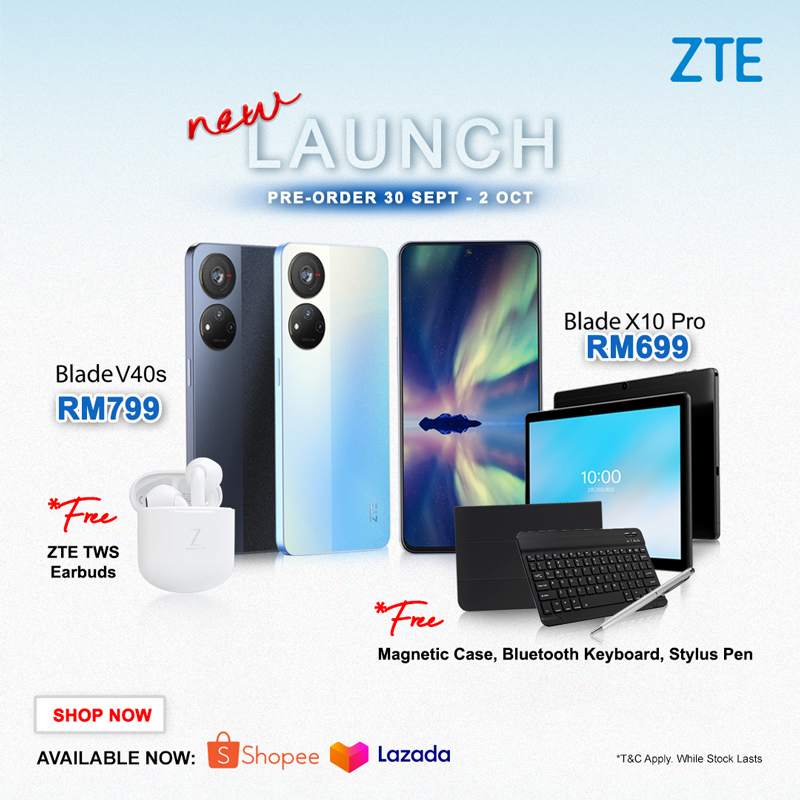 ZTE Blade V40s、X10 Pro大马发布，售RM699起！ 4