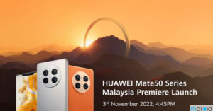 大马华为Mate50系列将于11月3日发布