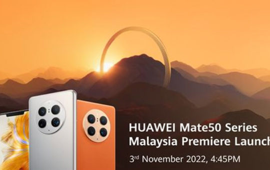 大马华为Mate50系列将于11月3日发布