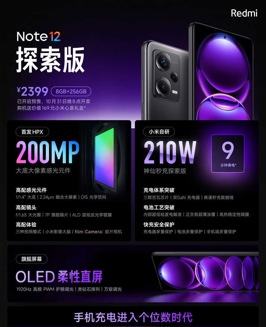 Redmi Note 12系列发布：首发210W快充，售约RM1108起！ 9