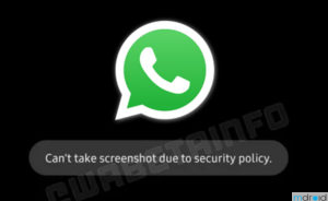 WhatsApp将禁止截图View Once图片