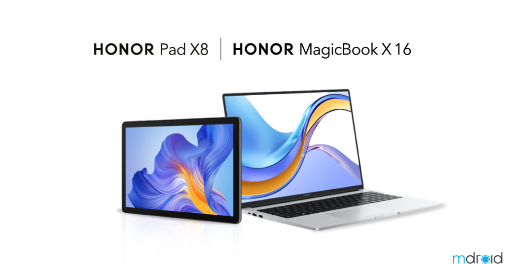 HONOR MagicBook X 16 与 HONOR Pad X8 发布