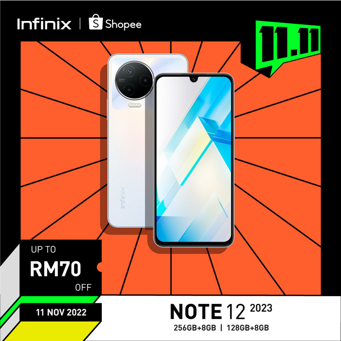 Infinix双十一优惠：手机折扣高达RM150！ 3