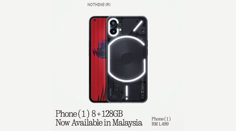 Nothing Phone (1) 8+128GB开卖：售价RM1499！ 1
