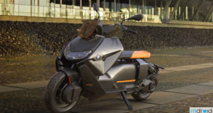 BMW电动摩托车发布