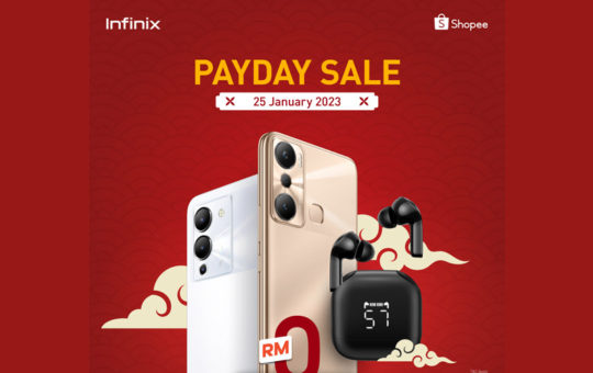 Infinix x Shopee Payday促销