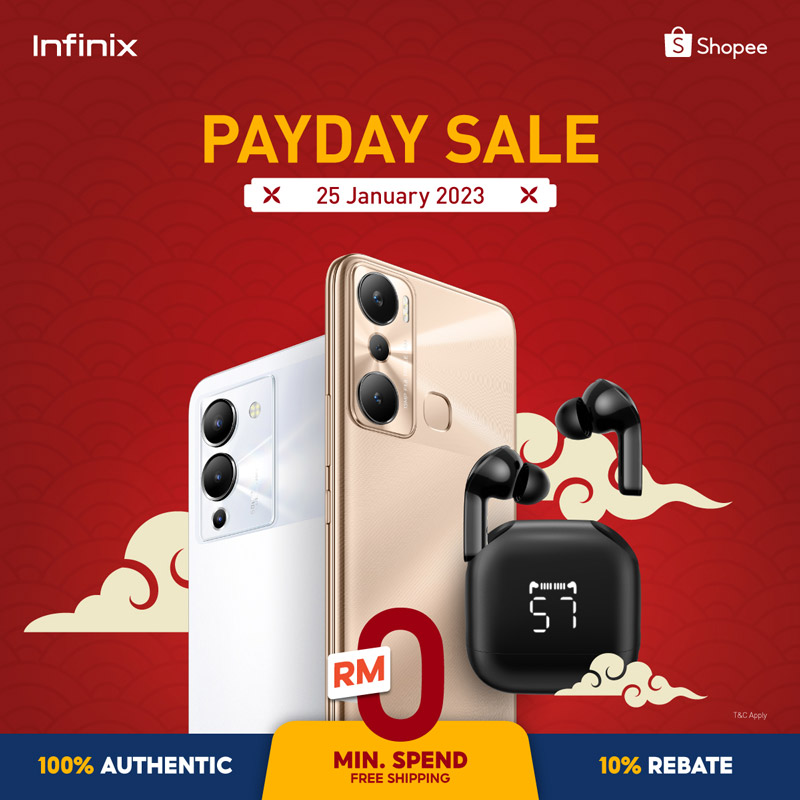 Infinix x Shopee Payday促销：折扣高达RM200！ 3