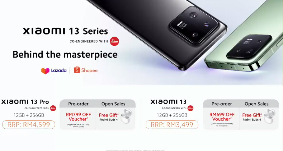 大马小米13系列发布：售价RM3499起！ 3