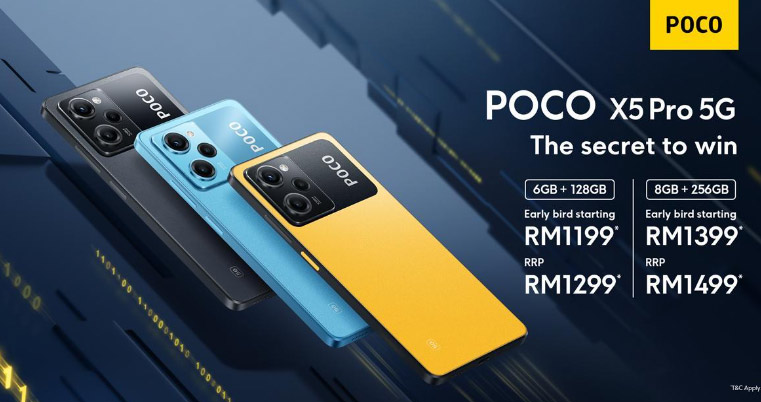 大马POCO X5系列发布，早鸟价RM999起！ 25