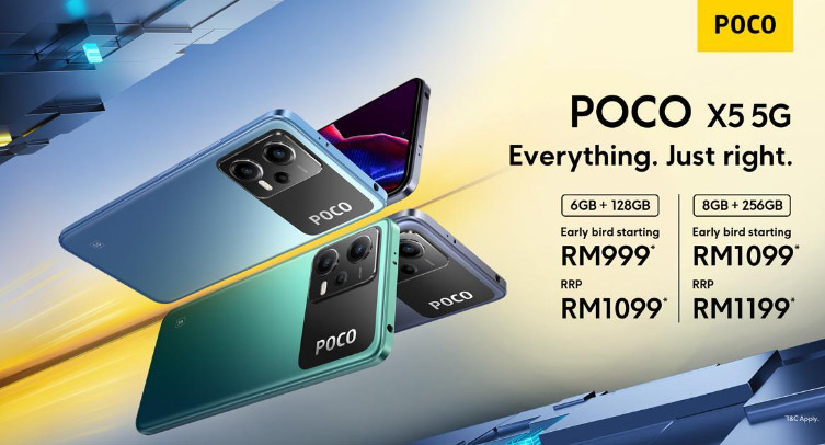 大马POCO X5系列发布，早鸟价RM999起！ 26