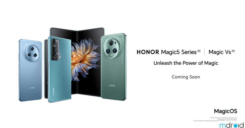 HONOR Magic 5 Pro与Magic VS 确定4月初登陆大马
