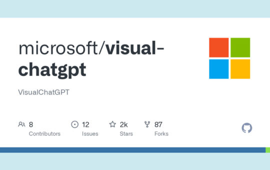 微软发布Visual ChatGPT