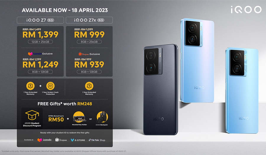 大马iQOO Z7系列发布：售价RM999起！ 9