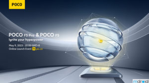 POCO F5系列将于5月9日发布